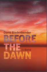 Before the dawn Concert Band sheet music cover